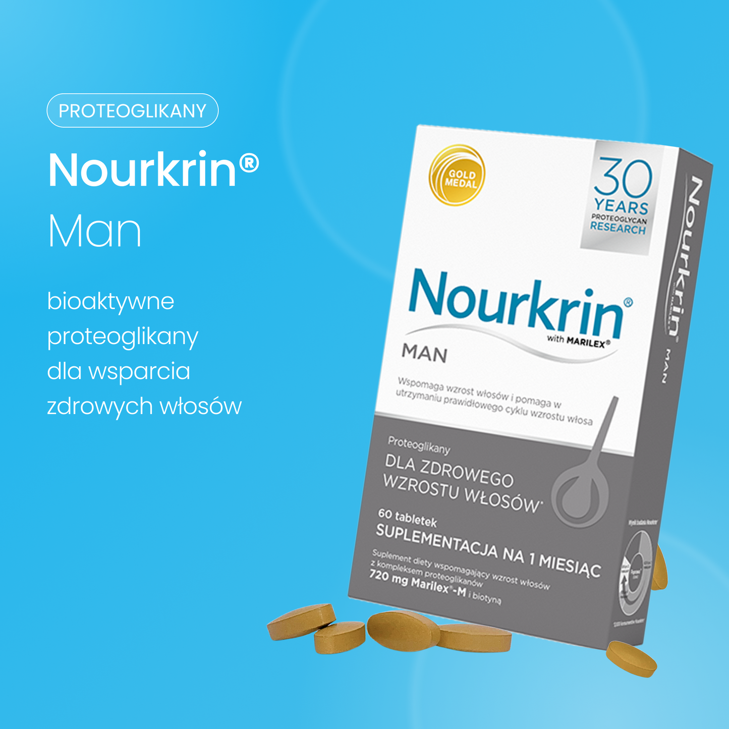 Suplement diety Nourkrin® Man