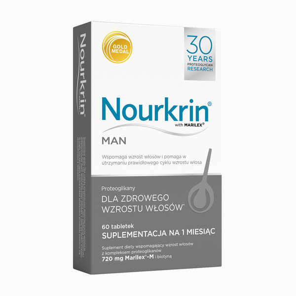 Suplement diety Nourkrin® Man z bioaktywnymi proteoglikami